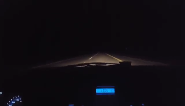 Driving through the night